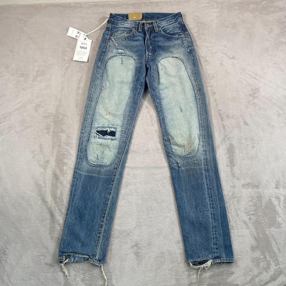 LEVIS VINTAGE CLOTHING‎ 501Z XX 1954 Jeans Women 25 Big E Japanese Selvedge $395